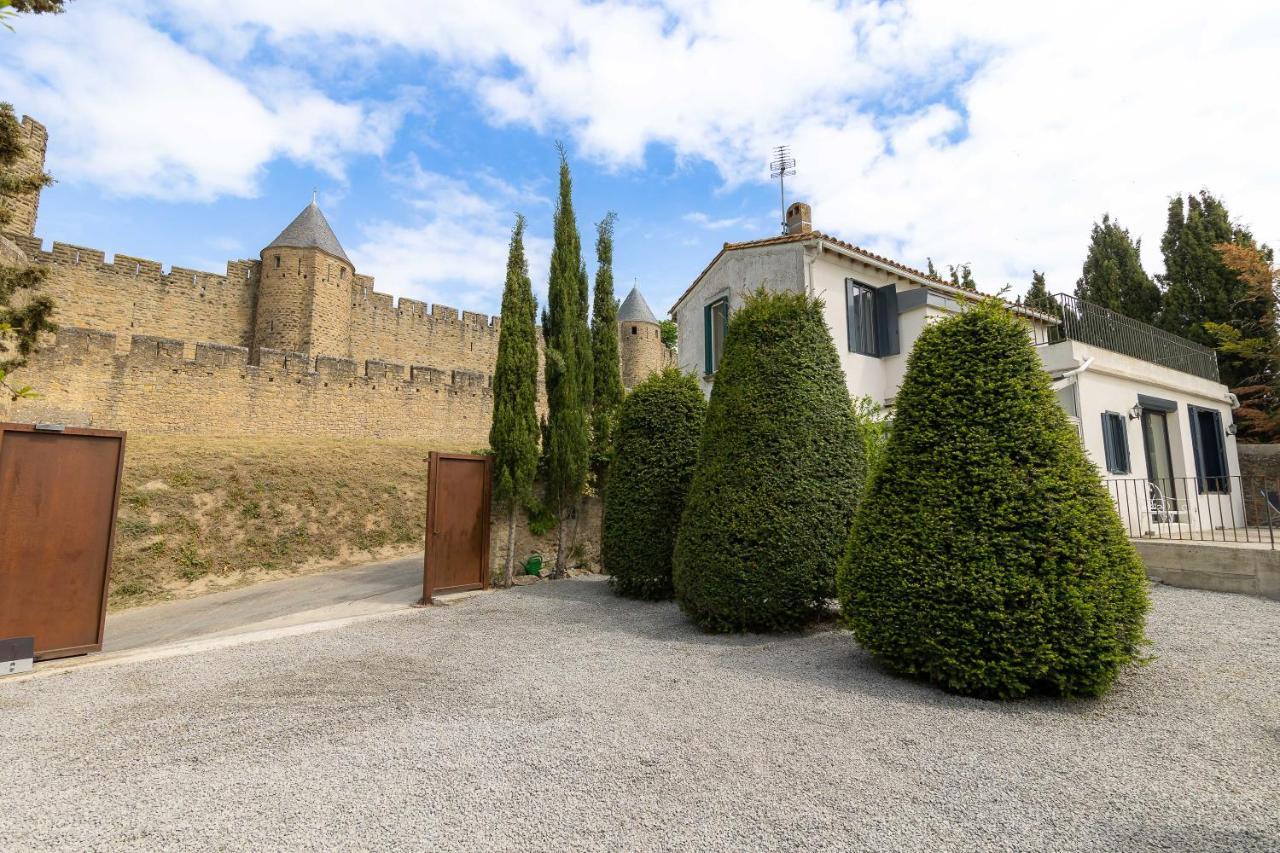 Sous Les Remparts La Maison Pimprenelle Carcassonne Exterior foto
